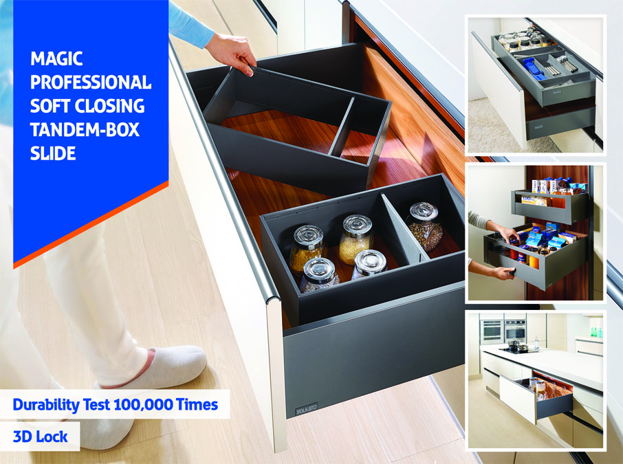 سری ریل های مجیک مخفی VOLKATO